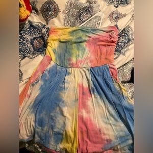 Tie dye romper